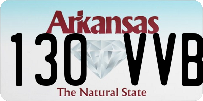 AR license plate 130VVB