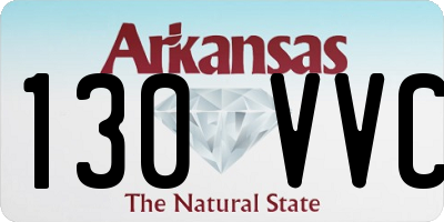 AR license plate 130VVC