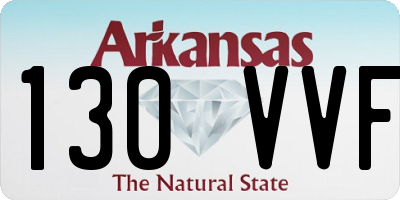 AR license plate 130VVF