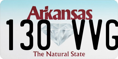 AR license plate 130VVG