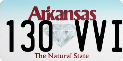 AR license plate 130VVI