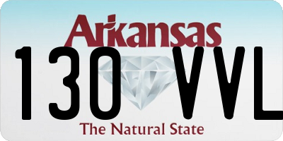 AR license plate 130VVL