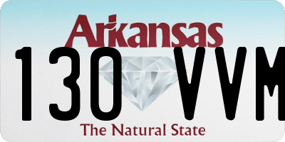 AR license plate 130VVM