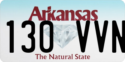 AR license plate 130VVN