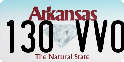 AR license plate 130VVO