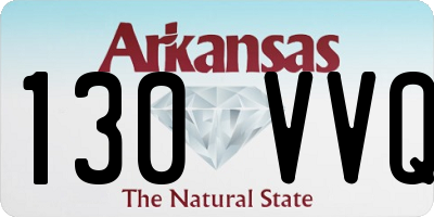 AR license plate 130VVQ