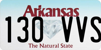 AR license plate 130VVS