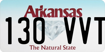 AR license plate 130VVT