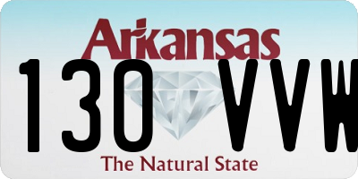 AR license plate 130VVW