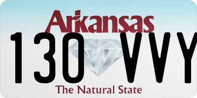 AR license plate 130VVY