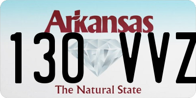 AR license plate 130VVZ