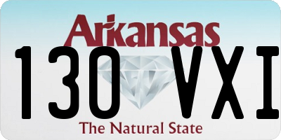 AR license plate 130VXI