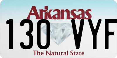 AR license plate 130VYF