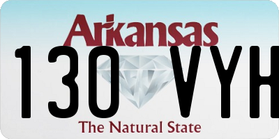 AR license plate 130VYH