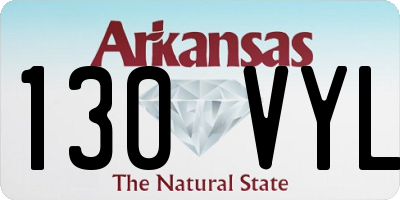 AR license plate 130VYL
