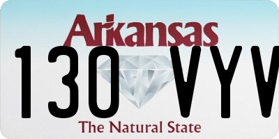 AR license plate 130VYV