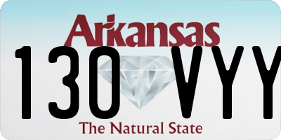 AR license plate 130VYY
