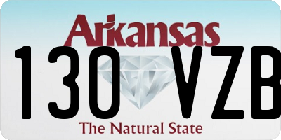 AR license plate 130VZB