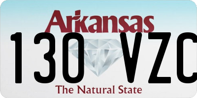 AR license plate 130VZC