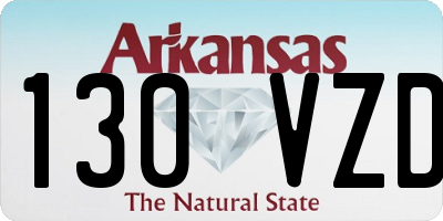 AR license plate 130VZD