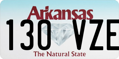 AR license plate 130VZE