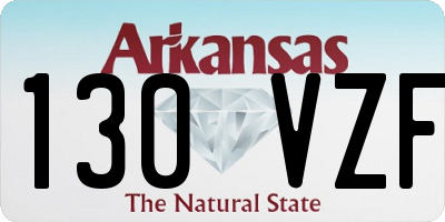 AR license plate 130VZF