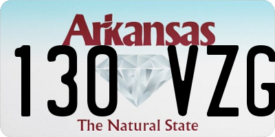 AR license plate 130VZG