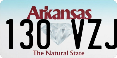 AR license plate 130VZJ