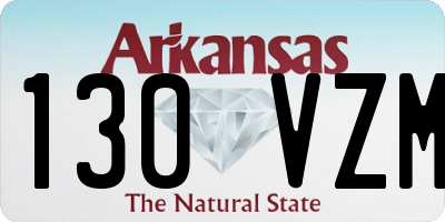 AR license plate 130VZM