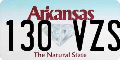 AR license plate 130VZS