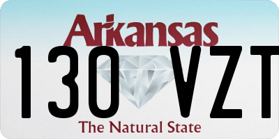 AR license plate 130VZT