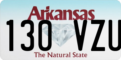 AR license plate 130VZU