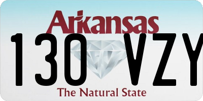 AR license plate 130VZY