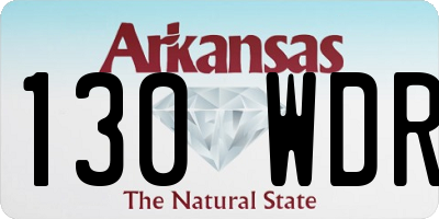 AR license plate 130WDR