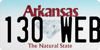 AR license plate 130WEB