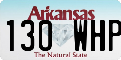 AR license plate 130WHP