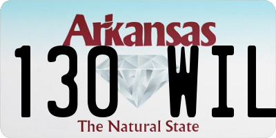 AR license plate 130WIL