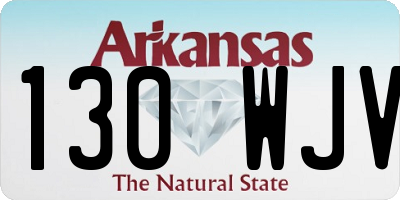 AR license plate 130WJV