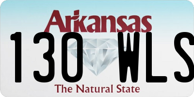AR license plate 130WLS