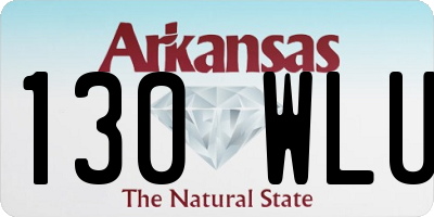 AR license plate 130WLU