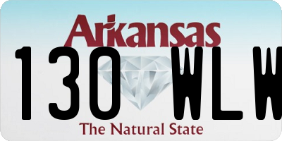 AR license plate 130WLW