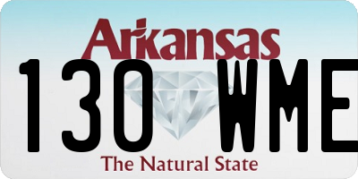 AR license plate 130WME