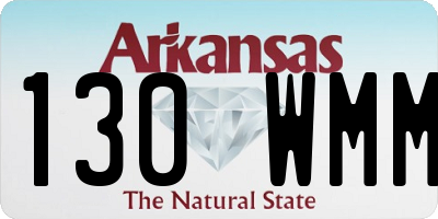 AR license plate 130WMM