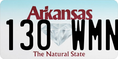 AR license plate 130WMN