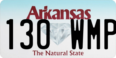 AR license plate 130WMP
