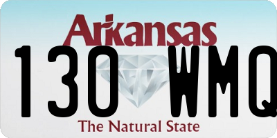 AR license plate 130WMQ
