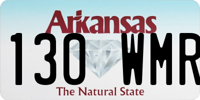 AR license plate 130WMR