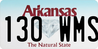 AR license plate 130WMS