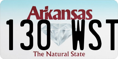 AR license plate 130WST