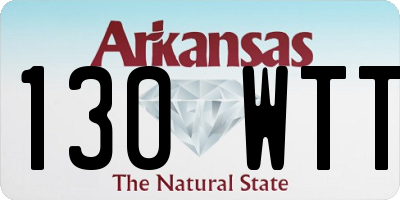 AR license plate 130WTT